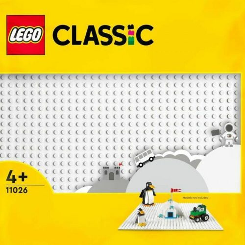 Állvány Lego 11026 Classic The White Building Plate Fehér