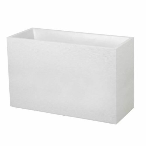 Kaspó EDA Muret Graphit Fehér Műanyag 99,5 x 39,5 x 60 cm
