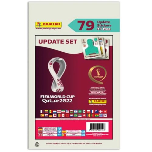 Chrome-csomag Panini FIFA World Cup Qatar 2022 - Set Update