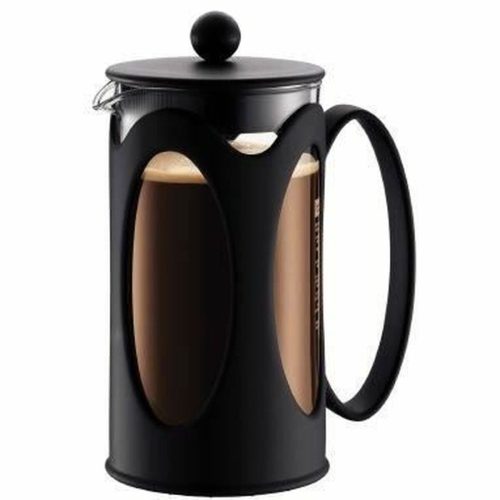 Dugattyús kávéfőző Bodum 1 L Fekete