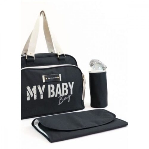 Pelenkázó táska Baby on Board Simply Babybag Fekete
