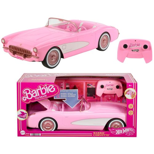 Jármű Barbie The Movie Hot Wheels RC Corvette
