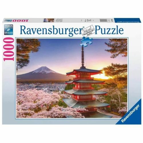 Puzzle Ravensburger 17090 Mount Fuji Cherry Blossom View 1000 Darabok