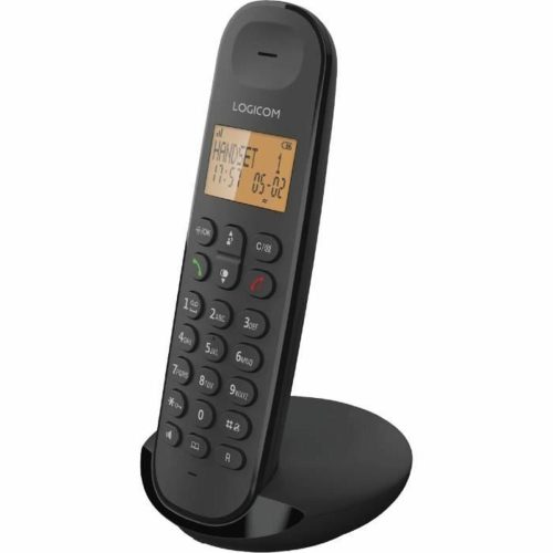 Vezetékes Telefon Logicom DECT ILOA 150 SOLO Fekete