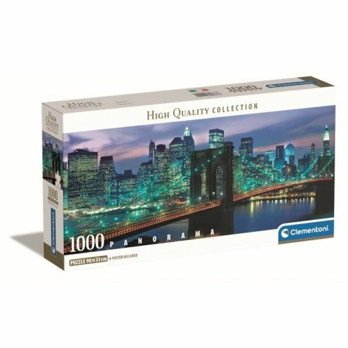 Puzzle Clementoni Panorama New York 1000 Darabok