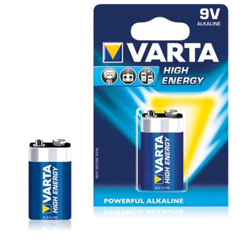 Elem Varta 9V 9 V 580 mAh High Energy