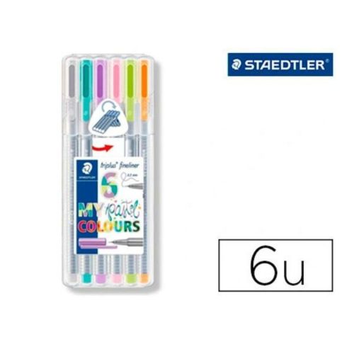 Marker tollkészlet Staedtler 334 SB6CS1 (6 egység)