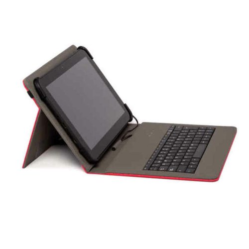 Tablet és Billenytyűzet Tok Nilox NXFU002 10.5" Piros