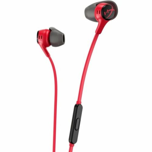 Fejhallgató Mikrofonnal Hyperx Earbuds II  Piros