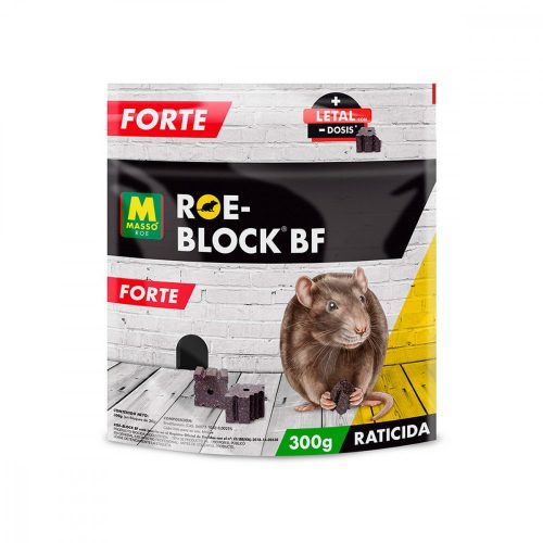 Patkányméreg Massó Roe-Block Forte BF 300 gr