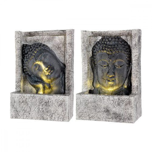 Kerti szökőkút Arc 13,5 x 28 x 40 cm Buddha Polyresin