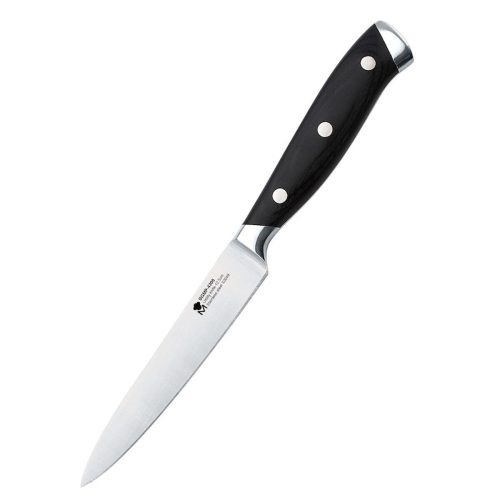 Aprító kés Masterpro BGMP-4306 12,5 cm Fekete Rozsdamentes acél Rozsdamentes acél/Fa