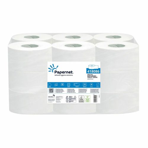 WC-papír Papernet Mini Jumbo 418086 (18 egység) Dupla réteg