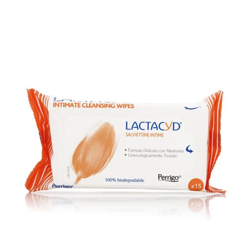 Intim Nedves Törlőkendő Lactacyd 15 egység