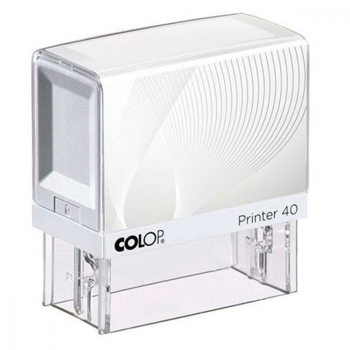 Pecsét Colop Printer 40 Fehér Kék
