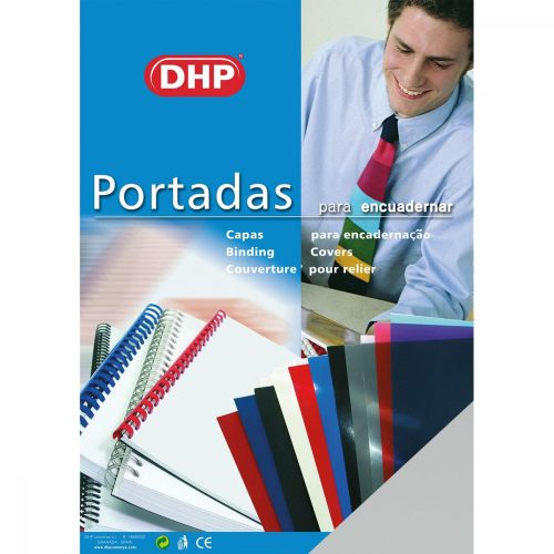 Könyvkötő borítók DHP Átlátszó A4 polipropilén 100 Darabok
