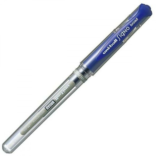 Folyékony tintás toll Uni-Ball Signo Broad UM-153 W Kék 0,6 mm (12 Darabok)