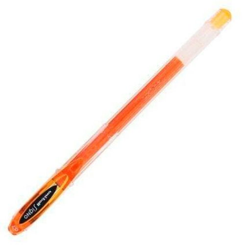 Folyékony tintás toll Uni-Ball Rollerball Signo Basicos UM-120 Narancszín 0,5 mm (12 Darabok)