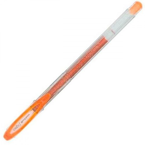Folyékony tintás toll Uni-Ball Sparkling UM-120SP Narancszín 0,5 mm (12 Darabok)