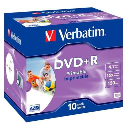 DVD+R Verbatim 4,7 GB 16x 10 egység