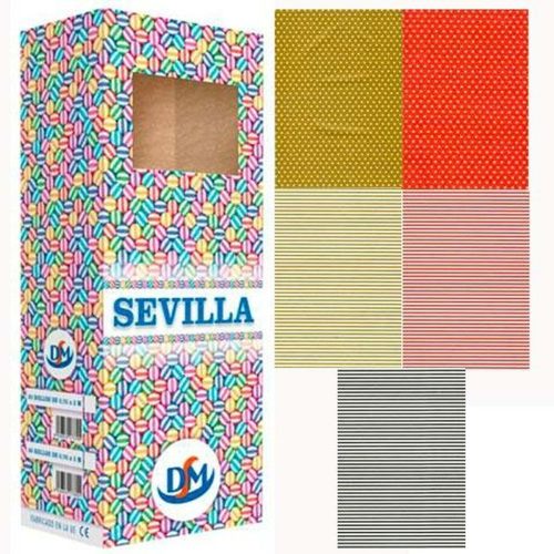 Díszcsomagolás DM Sevilla Többszínű Tekercs 70 x 200 cm (50 egység)