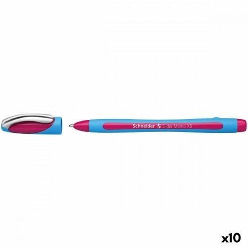 Folyékony tintás toll Schneider Slider Memo Rózsaszín (10 egység)