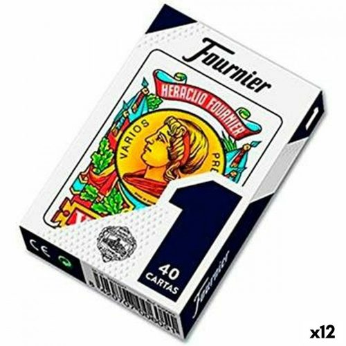 Spanyol Játékkártya Csomag (40 kártya) Fournier 12 egység 61,5 x 95 mm