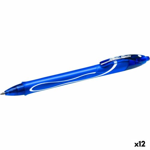 Gél toll Bic Gel-ocity Quick Dry Kék 0,3 mm (12 egység)