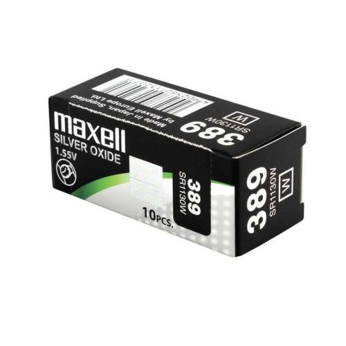 Gombelemek Maxell SR1130W 389 1,55 V Gombelemek