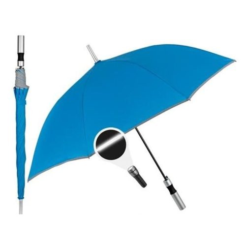Esernyő Perletti 23" Díszített Visszatükröző Kék Poliészter 103 cm