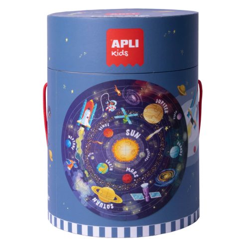 Puzzle Apli Solar System Kör alakú 48 Darabok 50 cm
