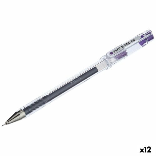 Gél toll Pilot G-TEC C4 Lila 0,2 mm (12 egység)