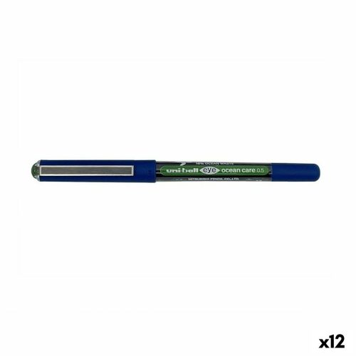 Folyékony tintás toll Uni-Ball Eye Ocean Care 0,5 mm Zöld (12 egység)