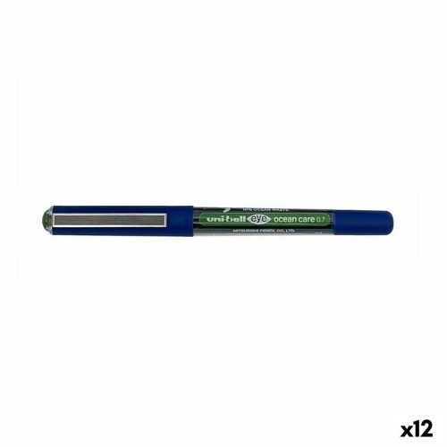 Folyékony tintás toll Uni-Ball Eye Ocean Care 0,7 mm Zöld (12 egység)