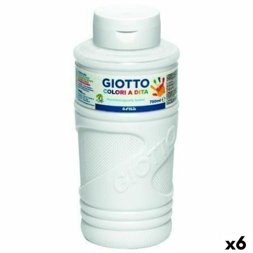 Ujjfesték Giotto Fehér 750 ml (6 egység)
