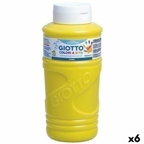 Ujjfesték Giotto Sárga 750 ml (6 egység)