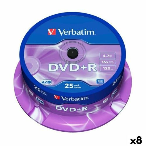 DVD+R Verbatim 4,7 GB 16x (8 egység)