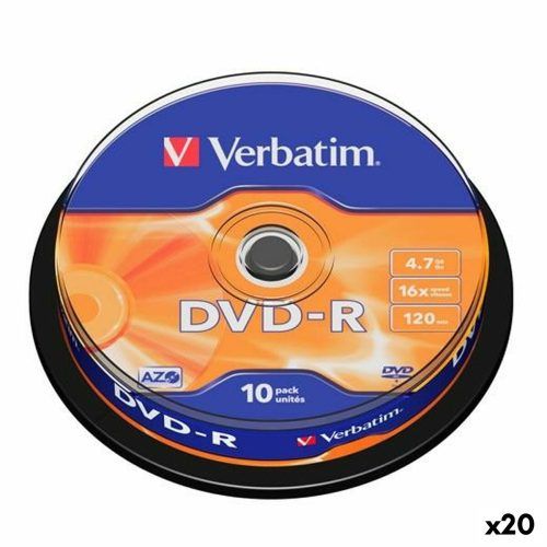 DVD-R Verbatim 4,7 GB 16x (20 egység)