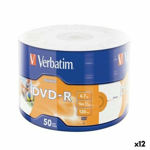 DVD-R Verbatim 4,7 GB 16x (12 egység)