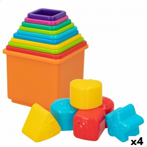 Építőkocka PlayGo 16 Darabok 4 egység 10,5 x 9 x 10,5 cm