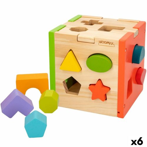 Fa Gyermek Puzzle Woomax 15 x 15 x 15 cm (6 egység)