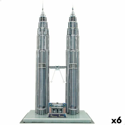 3D Puzzle Colorbaby Petronas Towers 27 x 51 x 20 cm (6 egység)