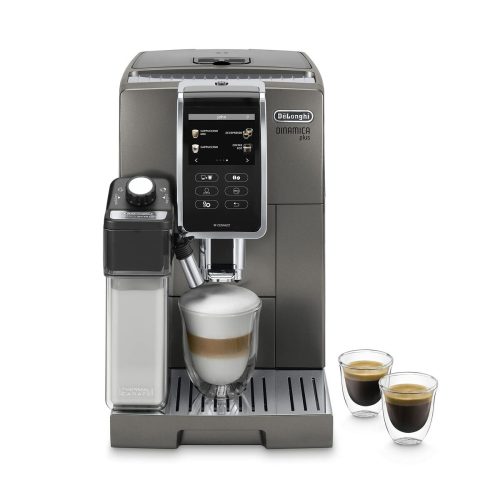Szuperautomata kávéfőző DeLonghi Style DINAMICA PLUS platina 1450 W 19 bar 2 чаши за чай