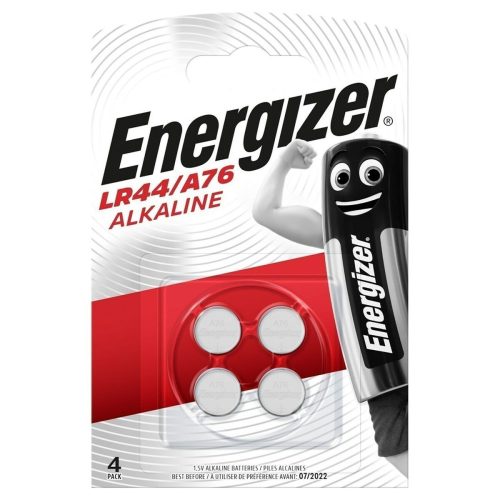 Elemek Energizer LR44/A76 1,5 V (4 egység)