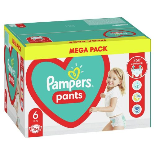 Eldobható pelenkák Pampers Pants 6 (84 Rgység)