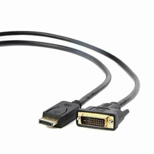 DisplayPort–DVI Adapter GEMBIRD CC-DPM-DVIM-6 1080 px 1,8 m Fekete 1,8 m