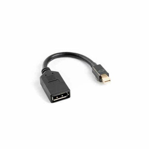 Mini DisplayPort - DisplayPort Kábel Lanberg AD-0003-BK Fekete 12 cm