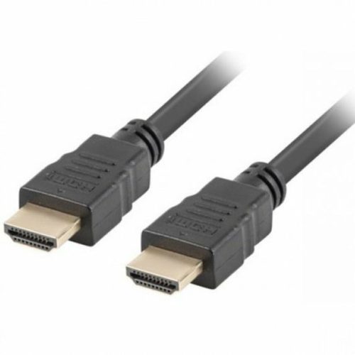 HDMI Kábel Lanberg CA-HDMI-11CC-0050-BK Fekete 4K Ultra HD Apa (Csatlakozó)/Apa (Csatlakozó) 5 m