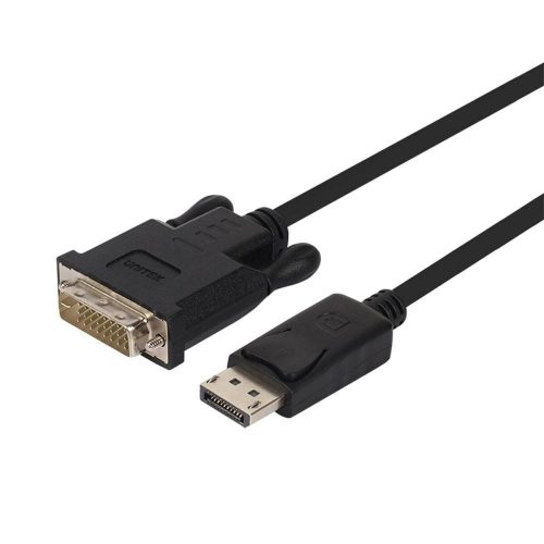 DisplayPort - DVI Kábel Unitek Y-5118BA Fekete 1,8 m