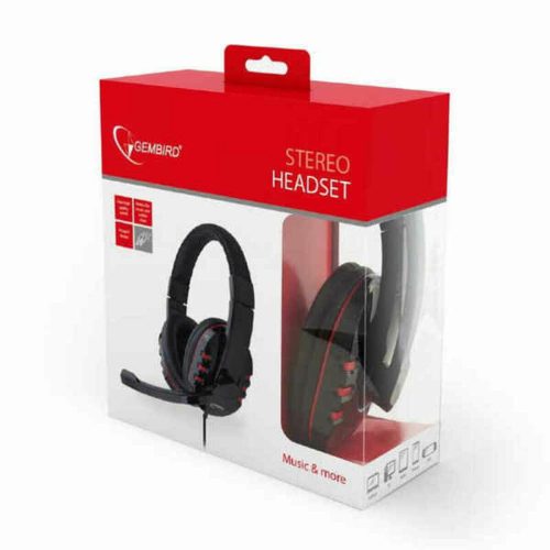 Bluetooth Headset Mikrofonnal GEMBIRD GHS-402 Fekete